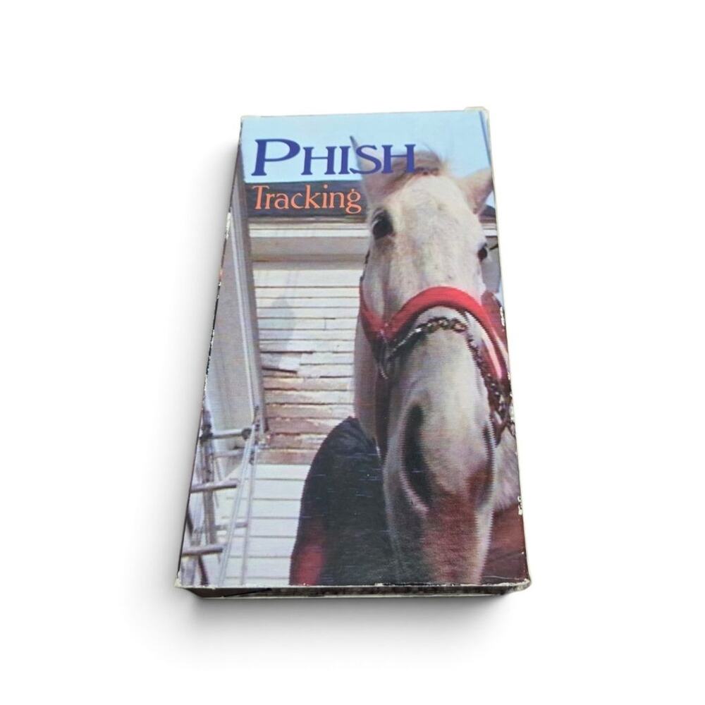 PHISH Tracking VHS 1994 Mike Gordon Cactus Films Hoist Rare Band Video Tape
